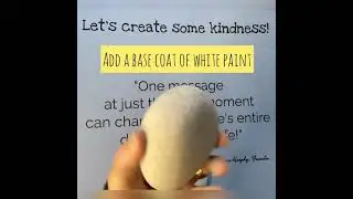 Kindness Rocks color & Lettering Hack Tutorial