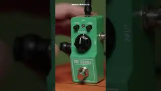 Ibanez Tube Screamer Mini Pedal Demo #shorts
