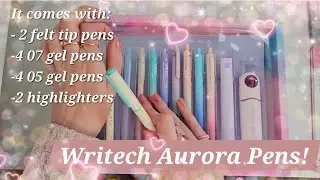 Stationary Review Series: Writech Aurora Collection!