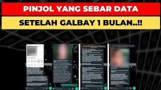 12 PINJOL YANG SEBAR DATA KE KONTAK HP DAN MEDIA SOSIAL..!!! HATI-HATI..!!