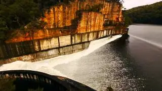 Nepean Dam Spillway (at 1.22m level on 26/8/2015)