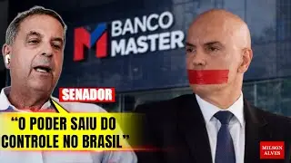 SENADOR em EXPLOSÃO no SBT: Banco Master é citado e STF entra em silêncio absoluto