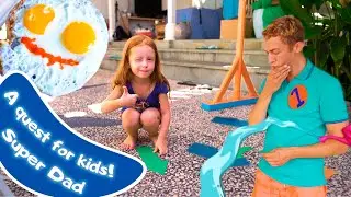 Quest for children! Super Dad's magic