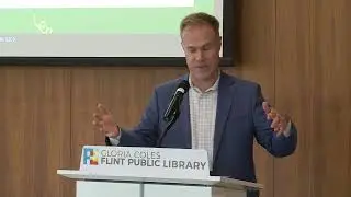 New community food pantry unveiled at Flint library