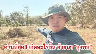 ด่วนที่สุด!! เกิดอะไรขึ้น ท้ายนา 