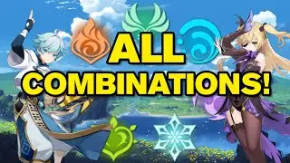 ALL ELEMENTS BREAKDOWN! Resonance & Reactions! [GENSHIN IMPACT]