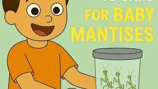 Hatching a New Adventure: Nico&rsquo;s Baby Praying Mantis Story!
