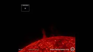 Prominence eruption 1.4.24