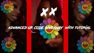 ADVANCED QR CODE GIVEAWAY W/TUTORIAL(Niyah.x.editz)