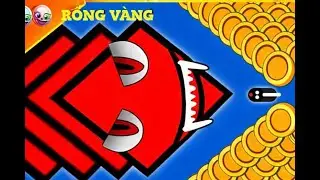 🐍WORMSZONE.IO | GIANT SLITHER SNAKE TOP 01 / Epic Worms Zone Best Gameplay! | Rồng V&agrave;ng