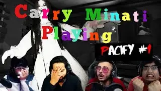 #CarryMinati Playing Pacify With #TanmayBhat,#RakaZoneGaming and #Gareeb|Horror Game|Highlights