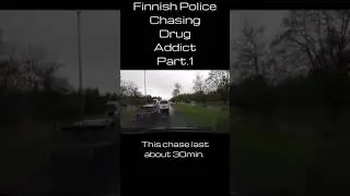 Finnish Police Chasing Drug Addict Part 1#Police#Troopers#Chase#Crash#Shorts