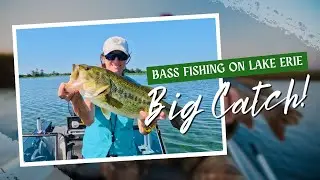 Terri Clark - Bass Fishing on Lake Erie... Big Catch!