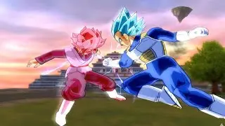 Veget Evil Controlled Vs Rose Black Goku! Dragon ball BT 3 MOD