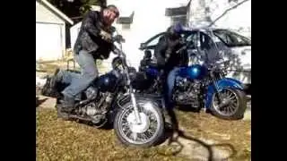 Shovelhead Kick Start vs. Electric Start