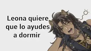 ASMR Leona quiere tu ayuda para dormir | twisted Wonderland asmr