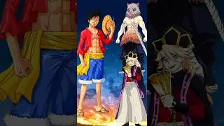 Luffy vs Demon slayer