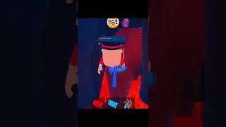 Kat racing with pizza man who will win?? #roblox #rblx #horrorobby #robloxmemes