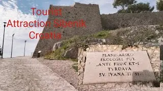 St. John's Fortress walking tour Sibenik, Croatia vlog1.4