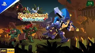 Knight Quest: Goblins Raid - Full Gameplay Walkthrough 4K 2160p 60FPS Ultra HD