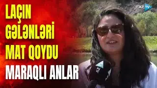 Laçın turistləri valeh etdi: görənlər təəccüb və heyranlıqlarını gizlədə bilmədilər