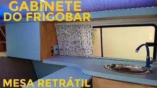 MOVEIS PARA KOMBI HOME, COMO FAZER ARMÁRIO E PRATELEIRA PARA KOMBIHOME