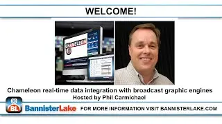 Bannister Lake | Chameleon real-time data integration with broadcast graphics engines