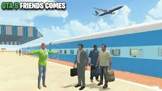 🚆 Jack ke City me GTA 5 ke Dost Aaye Train Se 😱 | Indian Theft Auto