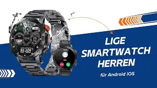 LIGE Smartwatch Herren ⌚️ Mit Telefonfunktion f&uuml;r AndroidiOS  110 Sportmodi & IP68 Wasserdicht 🌊