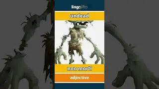 🇬🇧🇮🇹 undead - non morti : learn English : impariamo l'inglese : vocabulary builder