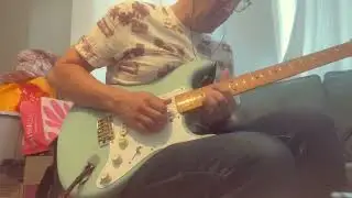 Eric Clapton style blues with 50s reissue Stratocaster