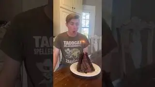 Copycat BROWNIE VOLCANO 🌋 Rainforest Cafe 🌧️ 🍽️ 😋#food #cooking #foodie #viralvideo