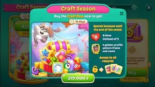 🎫 Homescapes: Craft Season | Golden Ticket Unlocked 🎫