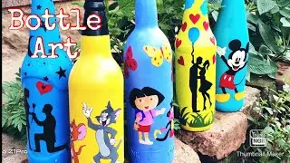 Different Kinds Of Bottle Art (Collections Of Bottle Art)