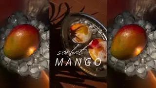 SORBETTO AL MANGO 🥭 (Fruttini Inspired) | Denise Castagno |