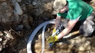 Gold Dredging An Ancient River Channel On A Bedrock Bench