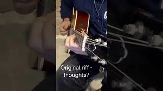 Original Riff - Check Comments! #guitar #rock #blues