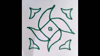 #rangoli#kolam#muggulu#5&times;5rangoli#5to5kolam#easykoalm#easyrangoli#muggulu#dotkolam#dotrangoli#5to5