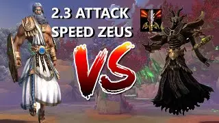 2.3 ATTACK SPEED ZEUS VS WITCHBLADE HADES! - Grandmasters Ranked 1v1 Duel - SMITE