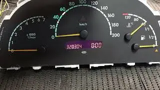 Mercedes Vito w638 instrument cluster repair and test banch