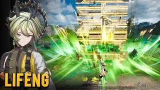 Игровой процесс Lifeng и демонстрация навыков Lifeng | Arknight Endfield