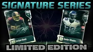LIMITED EDITION SIGNATURE SERIES JORDAN REED AND XAVIER RHODES | MADDEN 18
