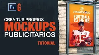Photoshop Tutorial | Crea tus Propios Mockups Publicitarios | Create your own Advertising Mockups