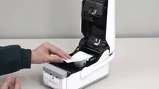 FX3-LX - Media roll loading Cutter mode Partial cutter mode