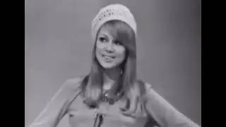 Pattie Boyd on BBC show discussing fashion, 1966