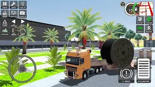 Shipping Cable Reels From Iran | Silk Road Truck Simulator Gameplay