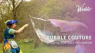 Bubble Couture // Events For Any Occasion // Book Now at Warble Entertainment