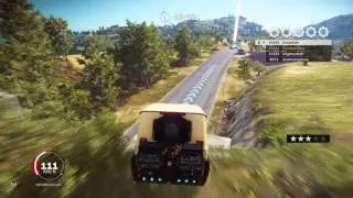 Just Cause 3 off roader bomb blast 5 gears