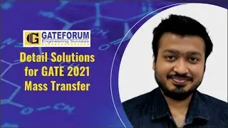 GATE'21 Question Discussion I Mass Transfer I Chemical Engineering