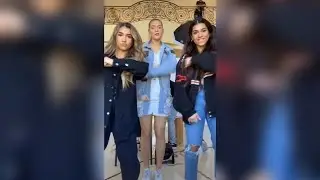 Hit the Quan | Olivia Ponton tik tok with the Mian twins